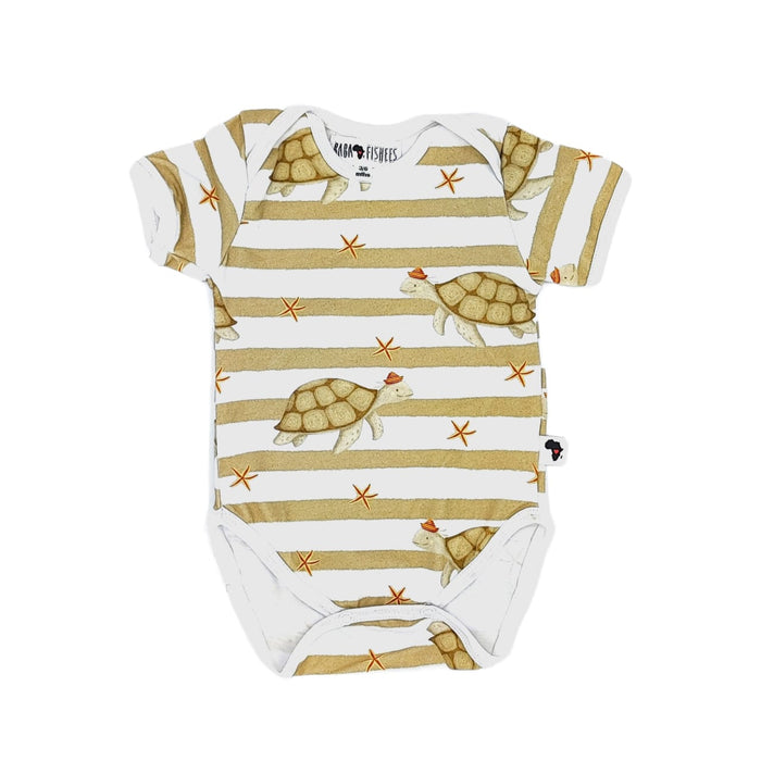 CLASSIC ONESIE-SS-TED THE TURTLE