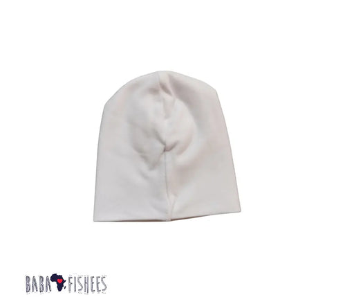 CLASSIC BEANIE - WHITE BABAFISHEES