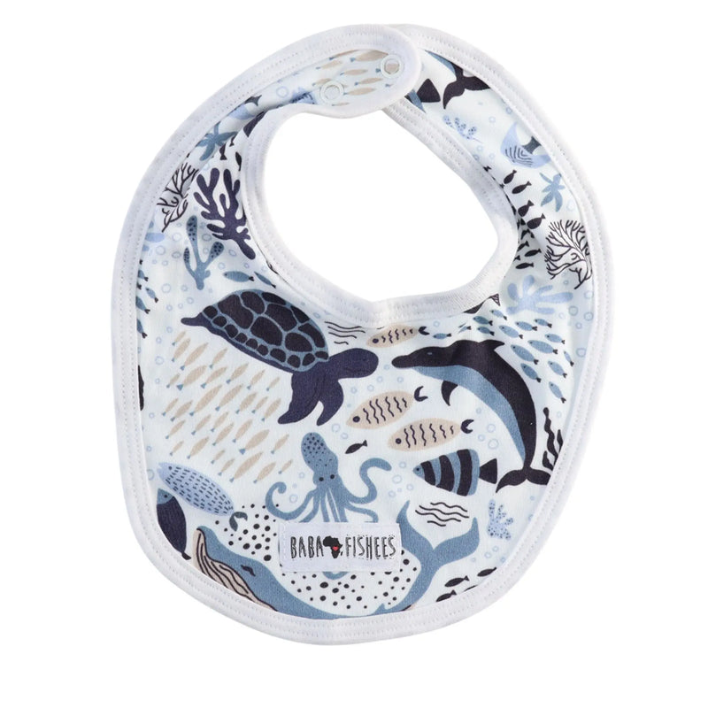 CLASSIC BIB - AFRICAN SEA WORLD BABA FISHEES