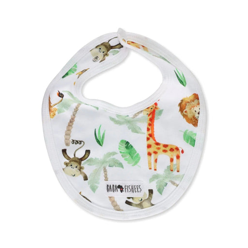 CLASSIC BIB - SIMBA WATERCOLOUR BABA FISHEES