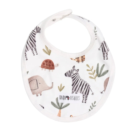 CLASSIC BIB - ZEBRA PARTY BABA FISHEES