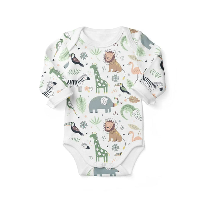 CLASSIC ONESIE - LS - AFRICAN PLAINS BABAFISHEES