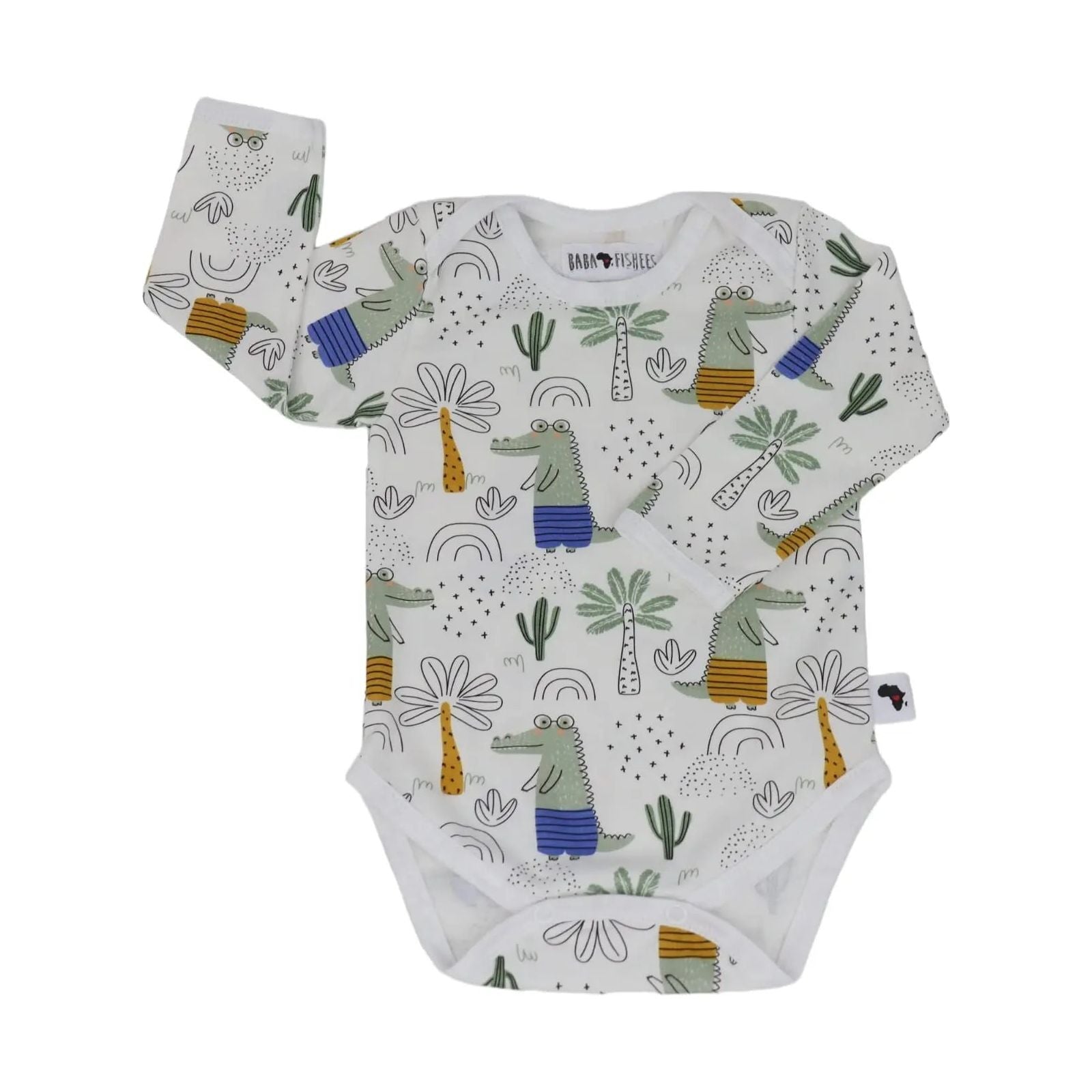 CLASSIC ONESIE - LS - WALKING CROC