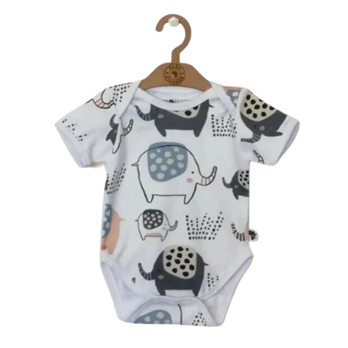 CLASSIC ONESIE - SS - EDWARD THE ELLIE BABAFISHEES