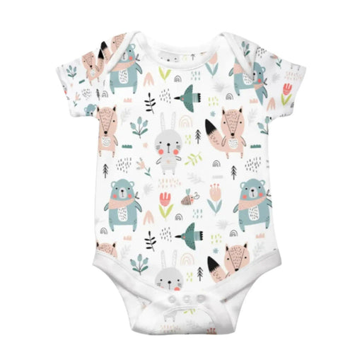 CLASSIC ONESIE - SS - FOX & BUNNY BABAFISHEES