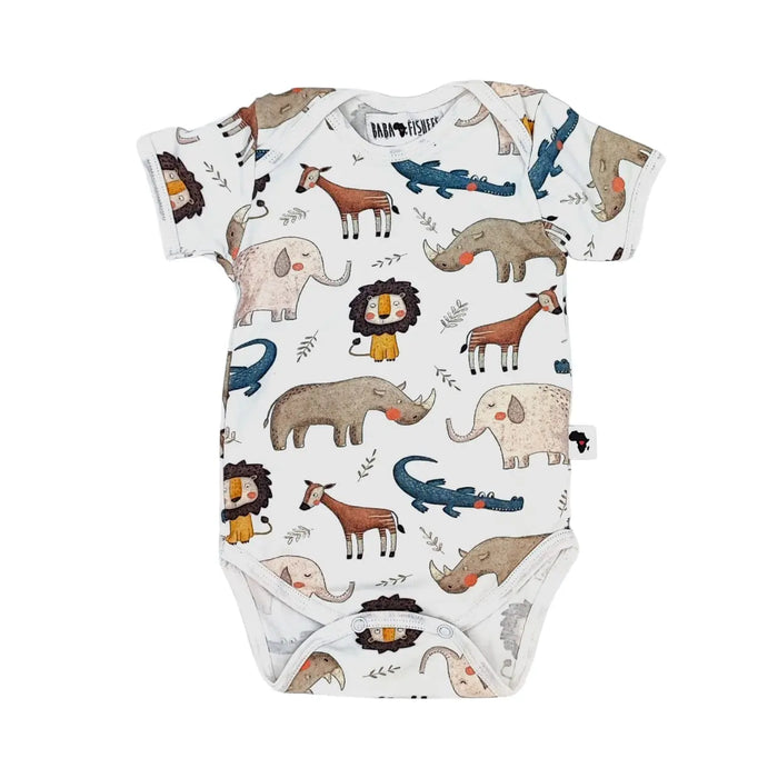 CLASSIC ONESIE - SS - OKAPI BABAFISHEES