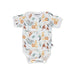 CLASSIC ONESIE - SS - WATERCOLOUR JUNGLE BABAFISHEES