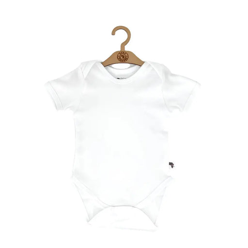 CLASSIC ONESIE - SS - WHITE BABAFISHEES