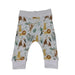 CUFF PANTS - WATERCOLOUR JUNGLE BABAFISHEES