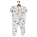 FOOTY ROMPER - FOX & BUNNY BABAFISHEES