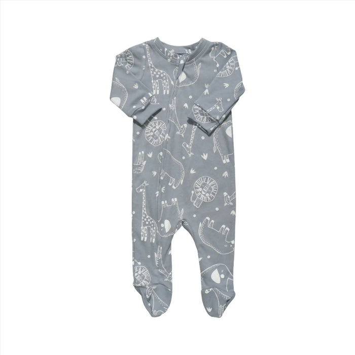 FOOTY ROMPER - SAVANNAH LINES BABAFISHEES