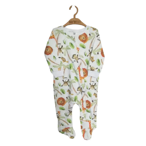 FOOTY ROMPER - SIMBA WATERCOLOUR BABAFISHEES