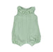 FRILLY NECK ROMPER - LACY MINT BABAFISHEES