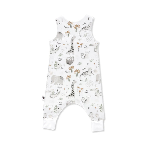 HAREM ROMPER - HI THERE WHITE BABAFISHEES