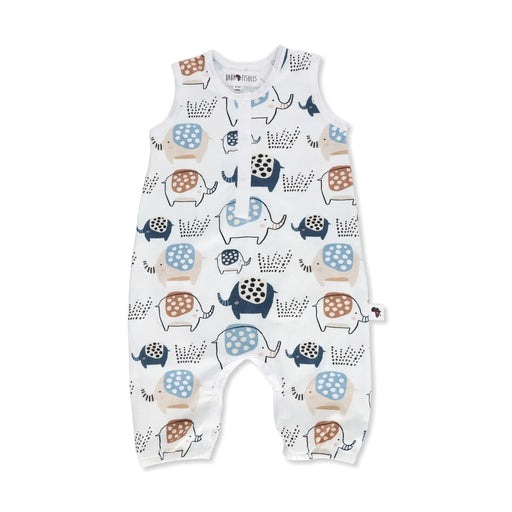 HENLEY ROMPER - EDWARD THE ELLIE BABA FISHEES