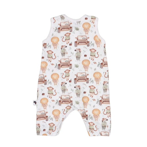 HENLEY ROMPER - JEEP SAFARI BABA FISHEES
