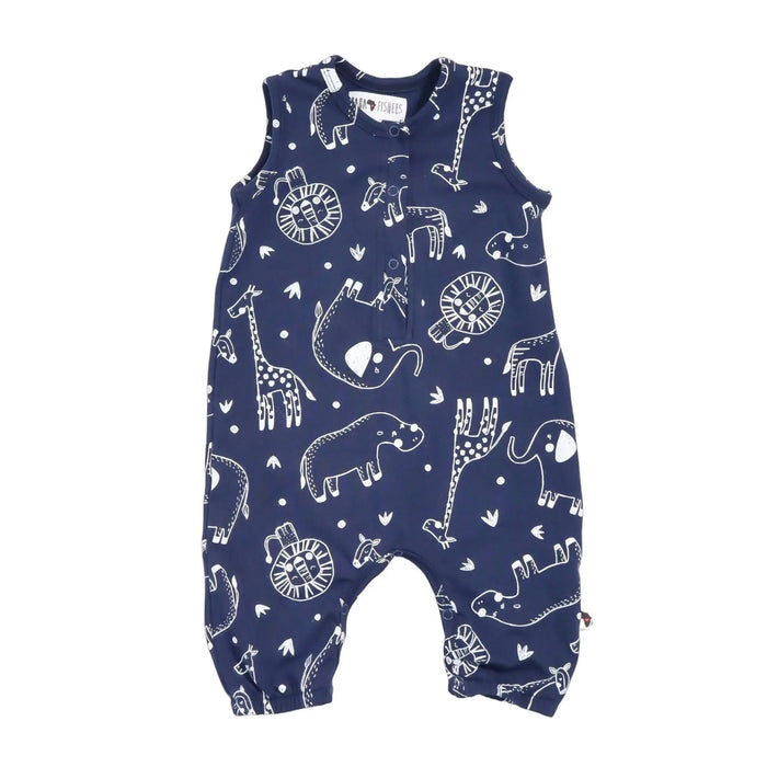 HENLEY ROMPER - SAVANNAH LINES BABA FISHEES