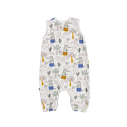 HENLEY ROMPER - WALKING CROC BABA FISHEES