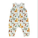 HENLEY ROMPER - WATERCOLOUR JUNGLE BABAFISHEES