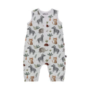 HENLEY ROMPER - ZEBRA PARTY BABA FISHEES