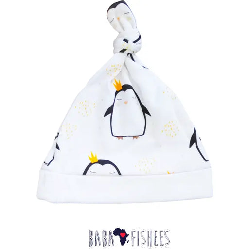 KNOT BEANIE - PENGUINS BABAFISHEES