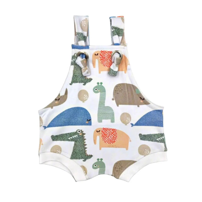 KNOT DUNGAREE - DOTTY ANIMALS BABAFISHEES