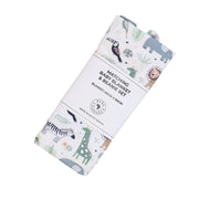 MATCHING BABY BLANKET & BEANIE SET BABA FISHEES