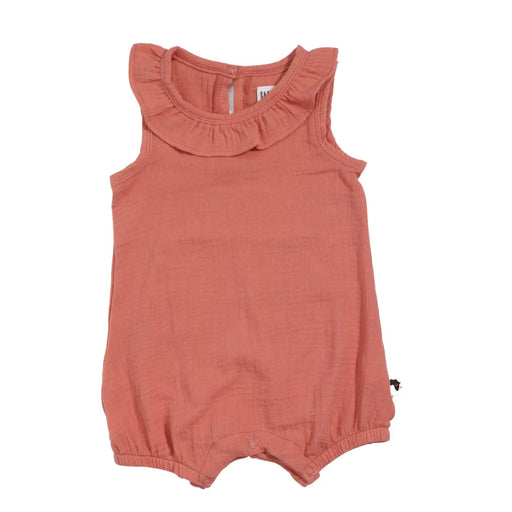 MUSLIN FRILLY NECK ROMPER BABA FISHEES
