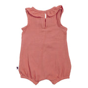 MUSLIN FRILLY NECK ROMPER BABA FISHEES