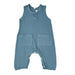 MUSLIN ROMPER - DUCK EGG BLUE BABAFISHEES