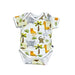 A soft, high-quality short sleeve cotton classic onesie featuring our Monkey Watercolour pattern.