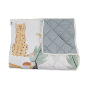 QUILTED PLAYMAT - JUNGLE WATERCOLOUR BABAFISHEES