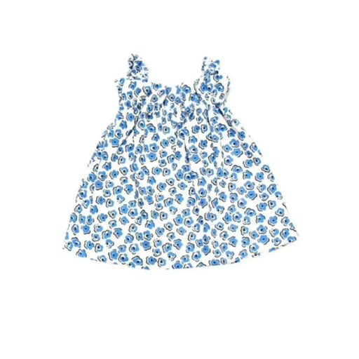 RUFFLE DRESS - BLUEBELLS BABAFISHEES