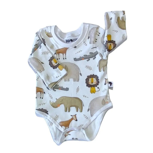 TEE SHIRT ONESIE - LS - OKAPI BABAFISHEES