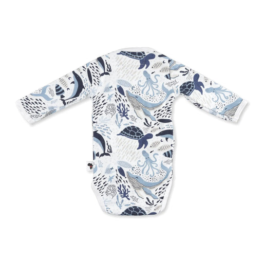 WRAP ONESIE - LS - AFRICAN SEA WORLD BABAFISHEES