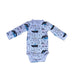 WRAP ONESIE - LS - DOGS WORLD BABAFISHEES