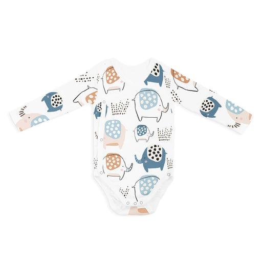 WRAP ONESIE - LS - EDWARD THE ELLIE BABAFISHEES