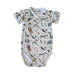 WRAP ONESIE - SS - AFRICAN PLAINS BABAFISHEES