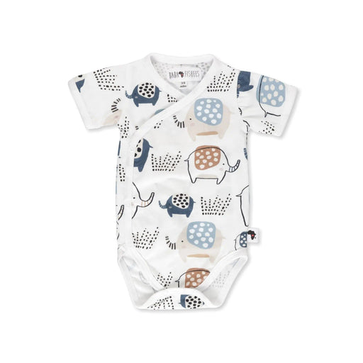 WRAP ONESIE - SS - EDWARD THE ELLIE BABAFISHEES