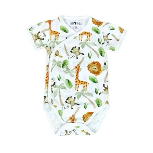 WRAP ONESIE - SS - SIMBA WATERCOLOUR BABAFISHEES