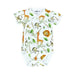 WRAP ONESIE - SS - SIMBA WATERCOLOUR BABAFISHEES