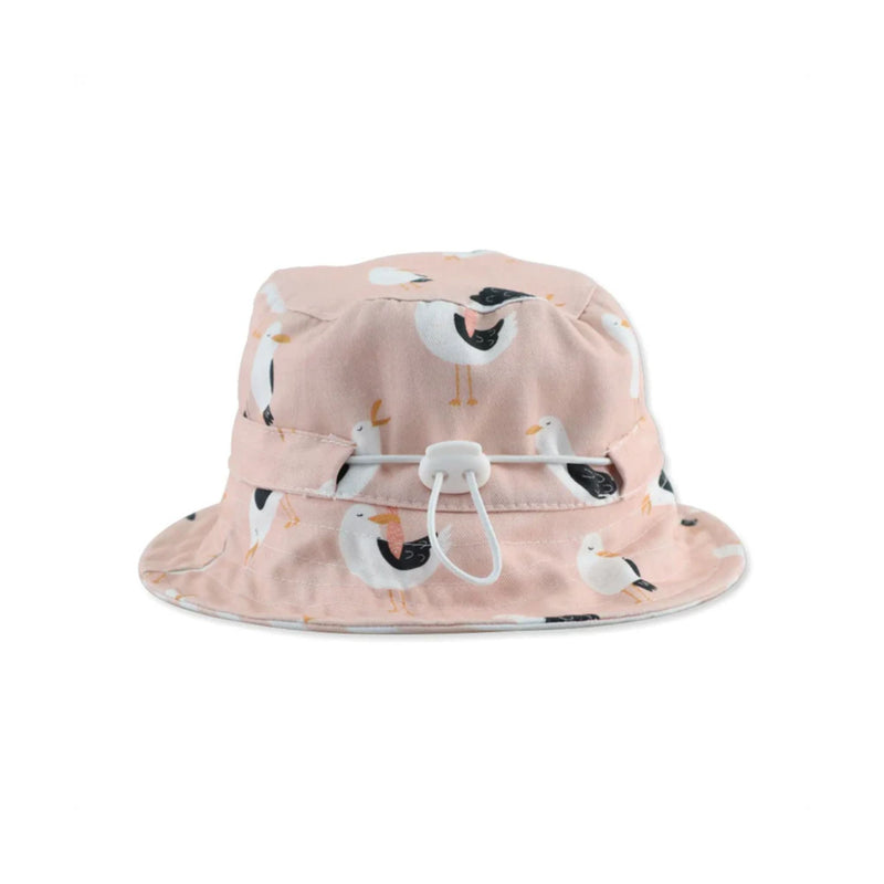 BUCKET HAT - PINK SEAGULL