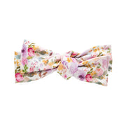 Floral patterned headband on a white background