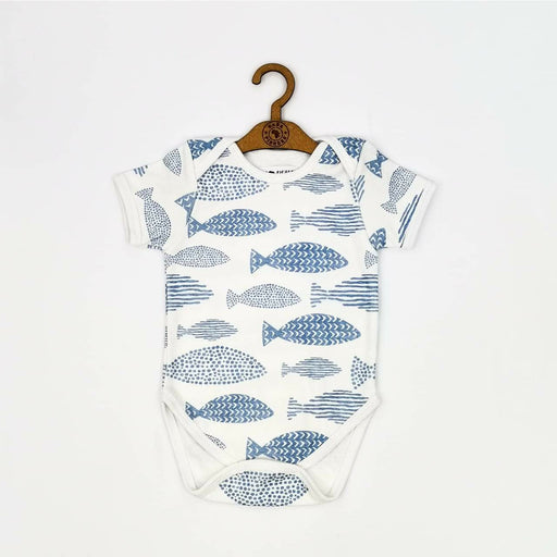 CLASSIC ONESIE - SS - LOOK MOMMY FISH - BABAFISHEES