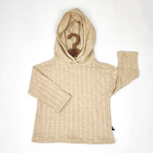 KNIT HOODED TOP AND LEGGING SET - STONE  AW22/23 - BABAFISHEES