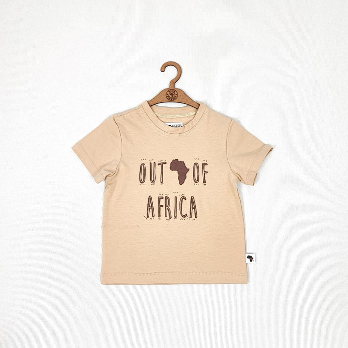 TEE SHIRT - 'OUT OF AFRICA' STONE - BABAFISHEES