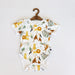 CLASSIC ONESIE SHORT SLEEVE - WATERCOLOUR JUNGLE  SS22/23 - BABAFISHEES