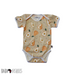 CLASSIC ONESIE SS - PEACHY PEARS - BABAFISHEES