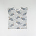 FRILLY ARM TEE SHIRT - FLOWER WHALE - BABAFISHEES