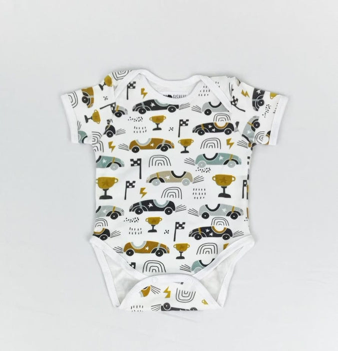 CLASSIC ONESIE - SS - VINTAGE CARS - BABAFISHEES